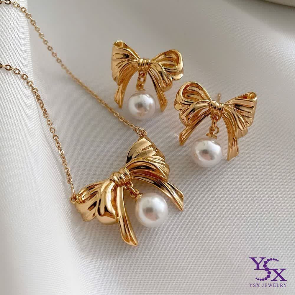 نیمست پاپیون مروارید YSX کد 2096 - خرید آنلاین از گالری آداس